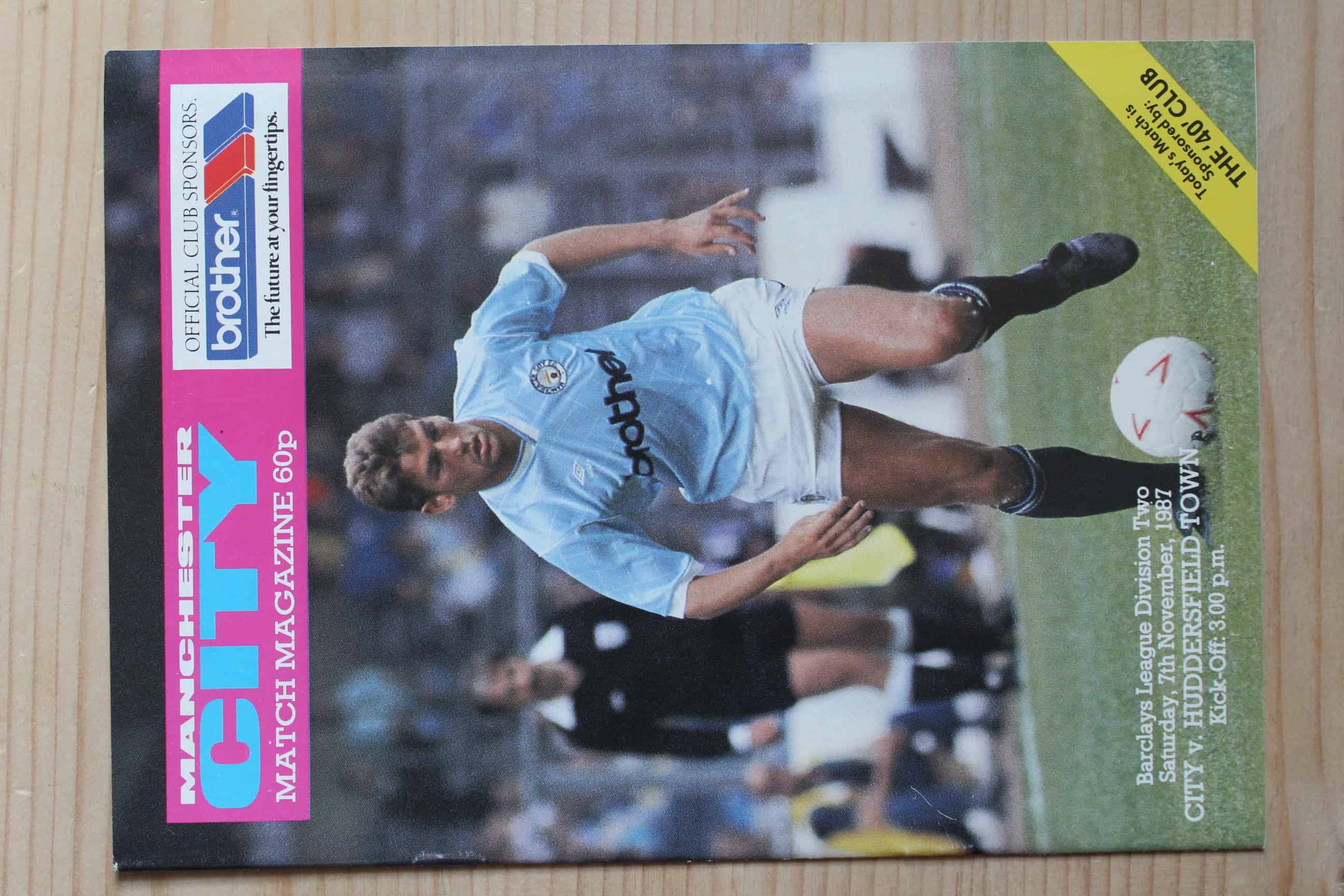 Manchester City FC v Huddersfield Town FC